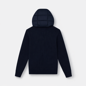 Lorenzo Quilted Knit Cardigan