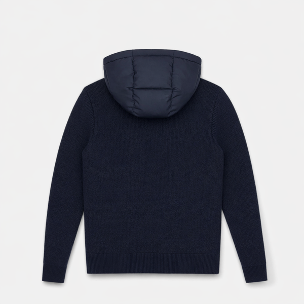 Alessio Quilted Knit Cardigan