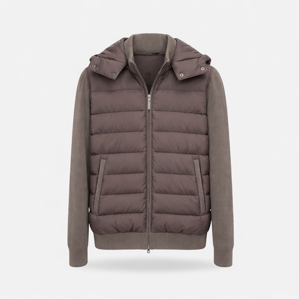 Giovanni – Padded Knit Cardigan