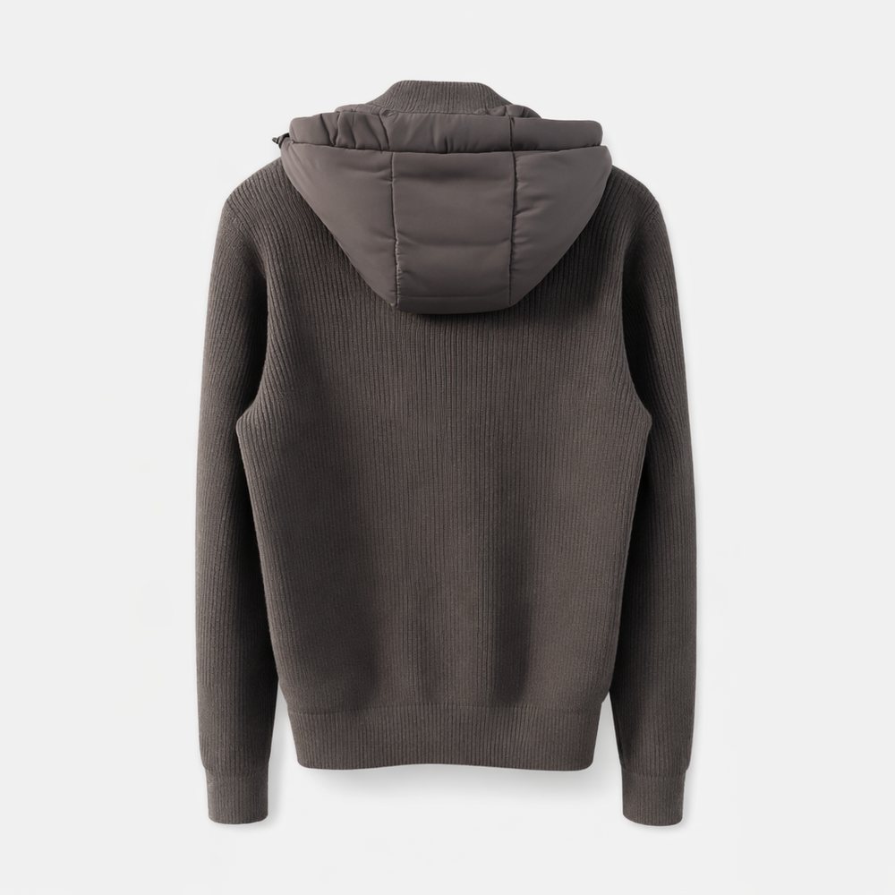 Giovanni – Padded Knit Cardigan