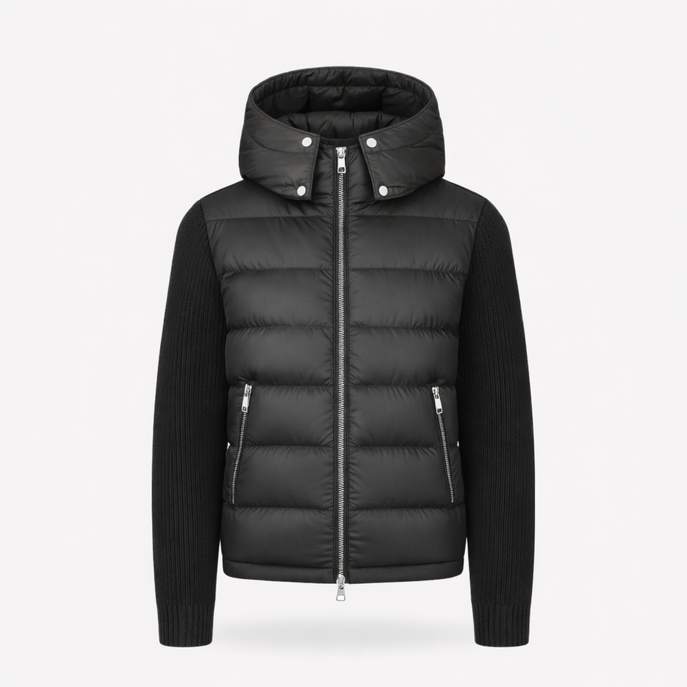 Luciano  Padded Knit Cardigan