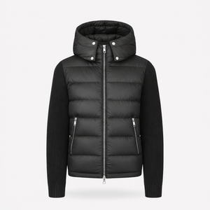 Luciano  Padded Knit Cardigan