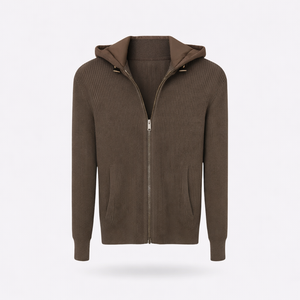 Sebastiano Ribbed Knit Cardigan