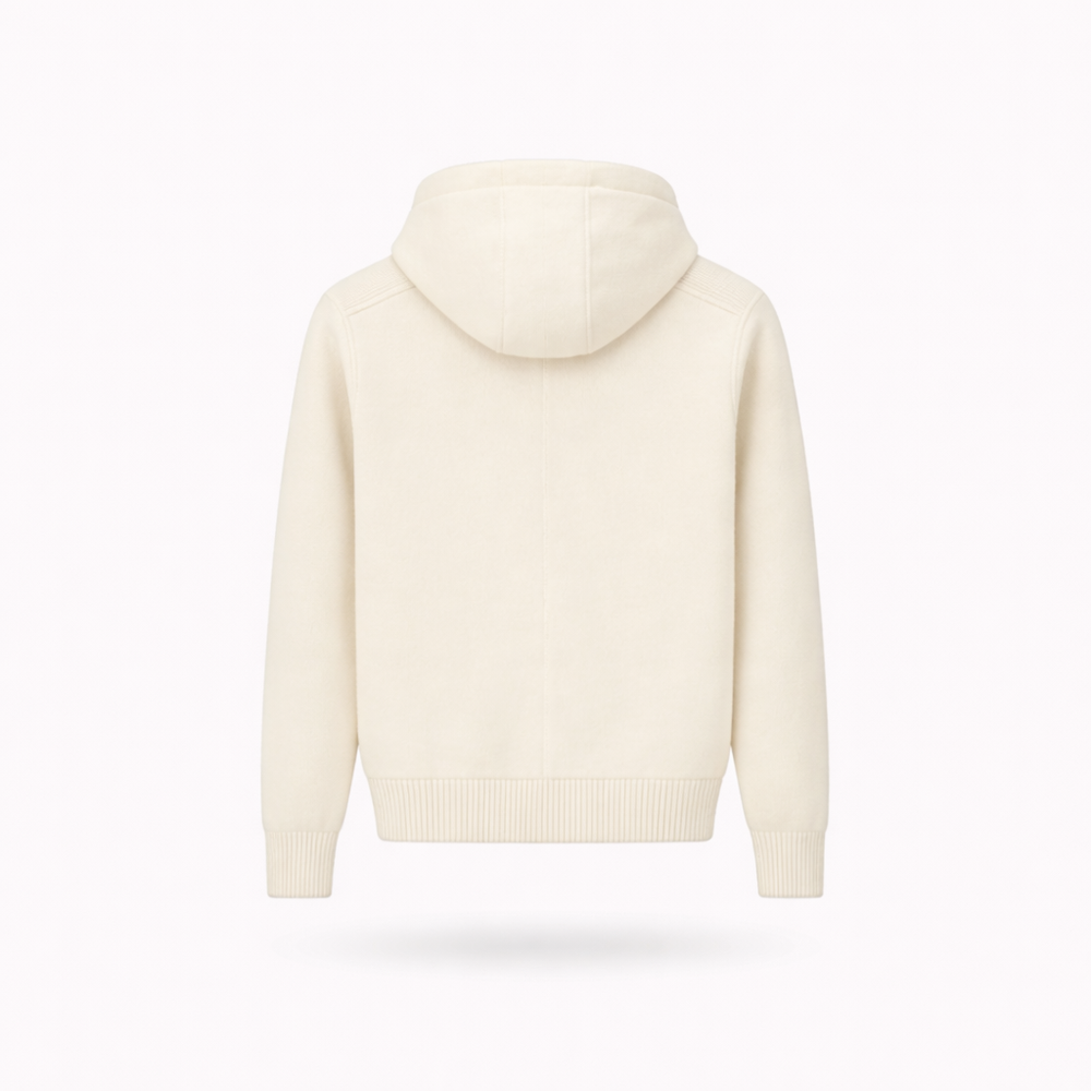 Alberto Knit Zip Cardigan