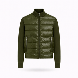 Enzo Padded Knit Cardigan