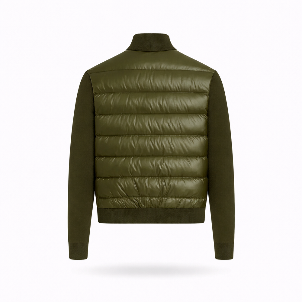 Enzo Padded Knit Cardigan