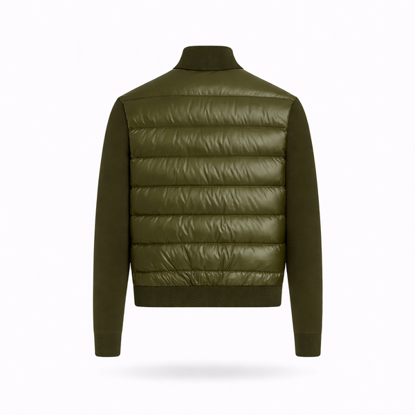 Enzo Padded Knit Cardigan