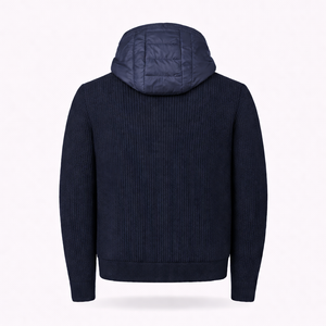 Salvatore Quilted Knit Cardigan