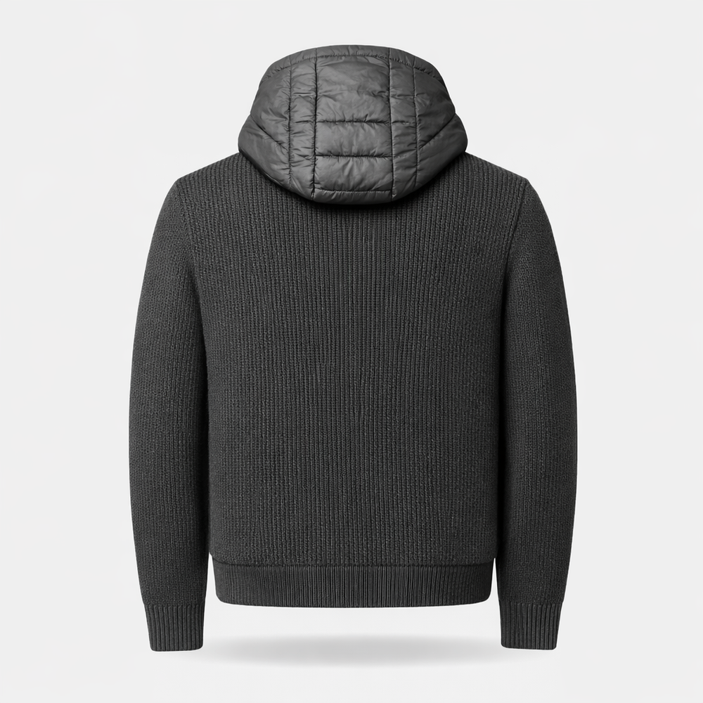 Vittorio Hooded Knit Cardigan