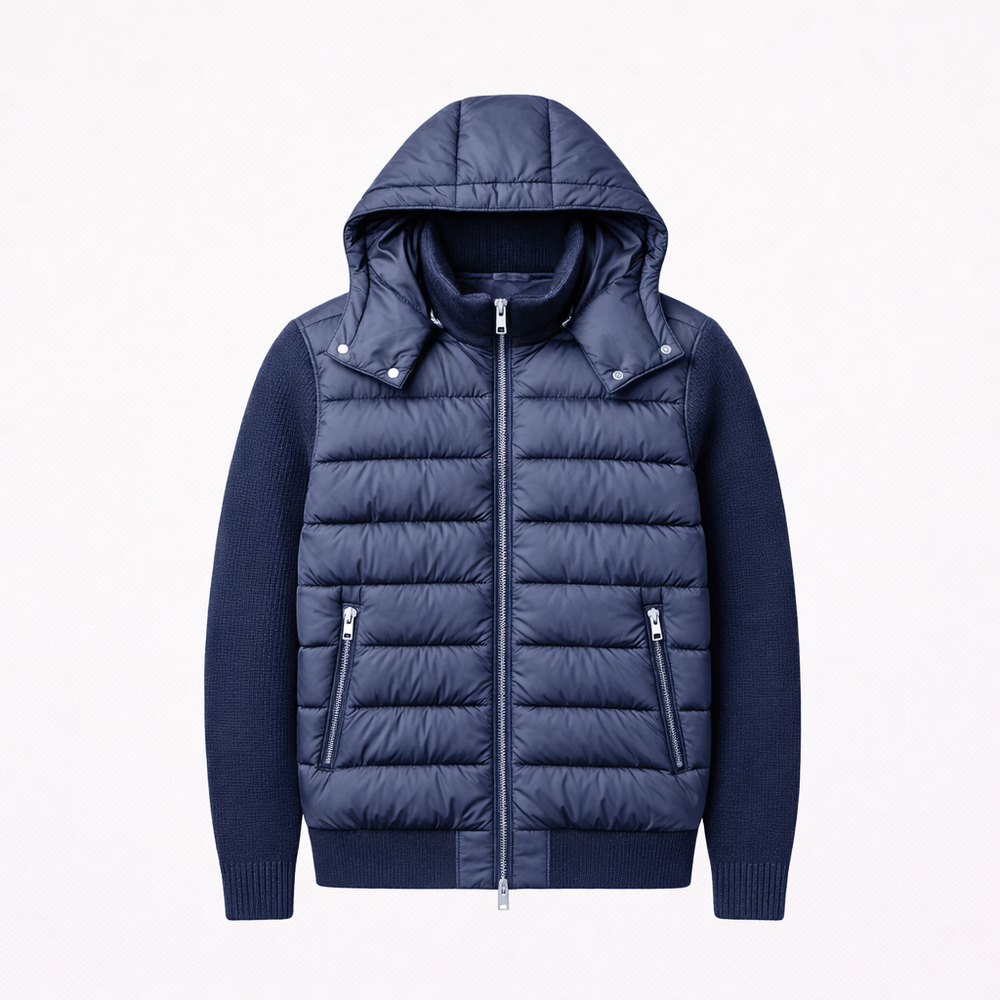 Matteo Hooded Knit Cardigan